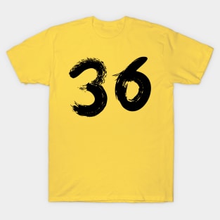 Number 36 T-Shirt